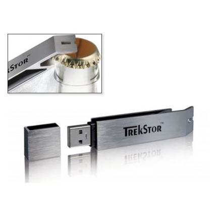 Metall gefertigt USB-Stick mit Flaschenöffner - Topgiving